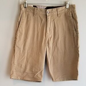 Volcom Tan Chino Shorts Men's Size 28